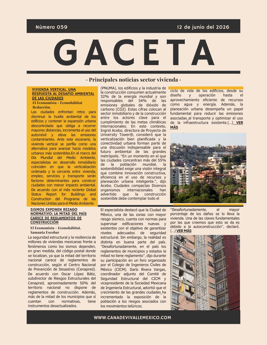 Gaceta No. 59