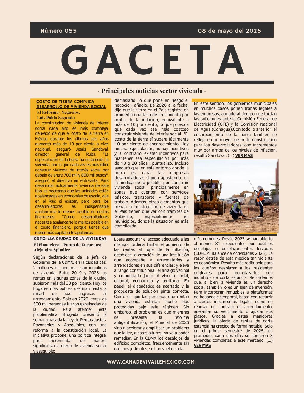 Gaceta No. 55